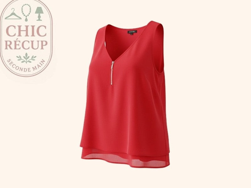 Blouse Jennyfer - M - Rouge - Chpav-30