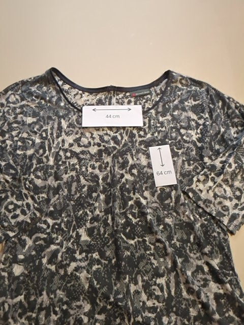 Blouse ¾ - Street One - M - Noir - Qubur-150