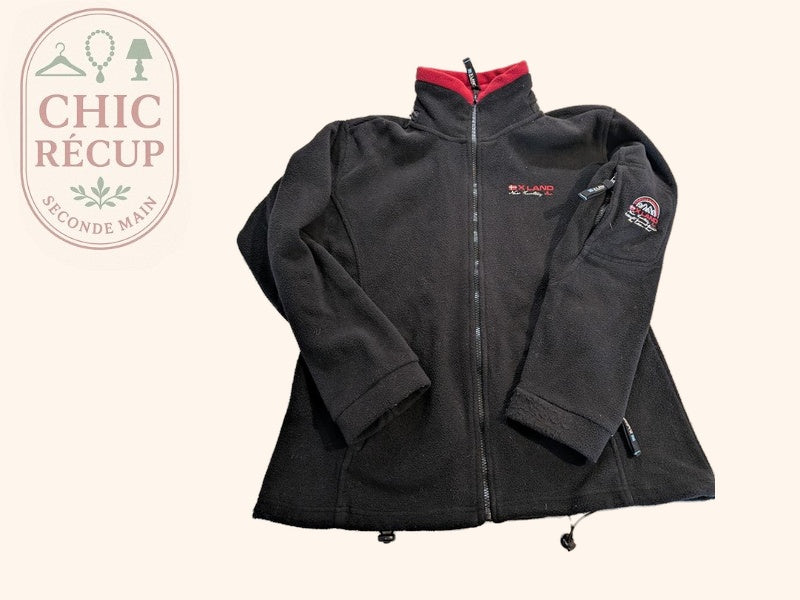 Veste Polaire X Land - Taille M - Noir - Evvio-01