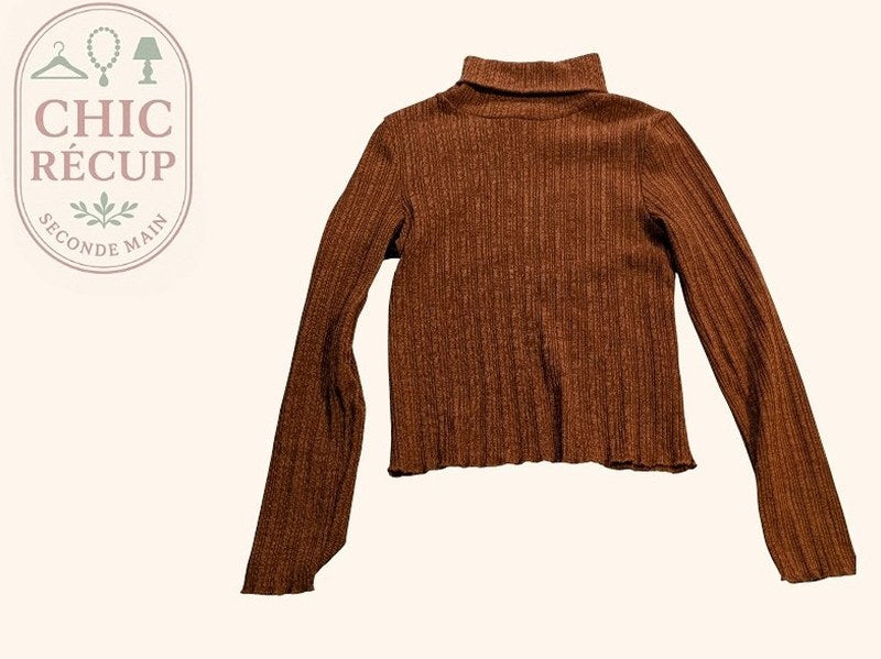 Pull-overs & Sweat-shirt Jennifer - S - Marron - Lépas-7
