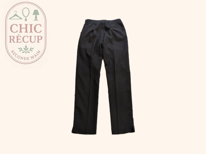 Pantalon droit - Grace & Mila - S - Noir - Coton