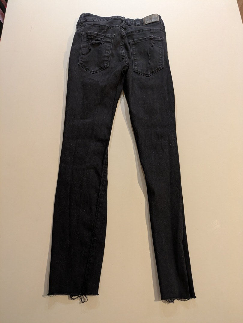Jeans Skinny Bershka - 36 - Noir - Anbou-44