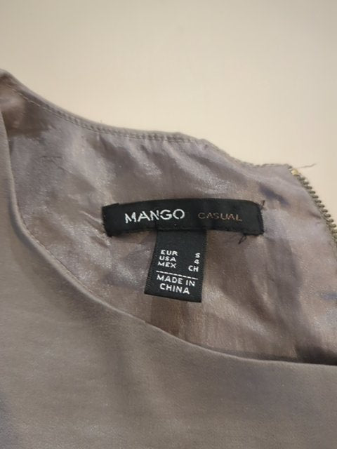 Robe décontractée - Mango - S - Gris - Casual