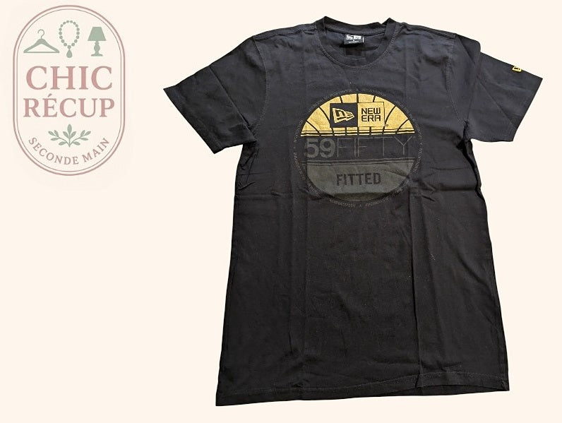 T-shirt Imprimé New Era - M - Noir - Thgag-5