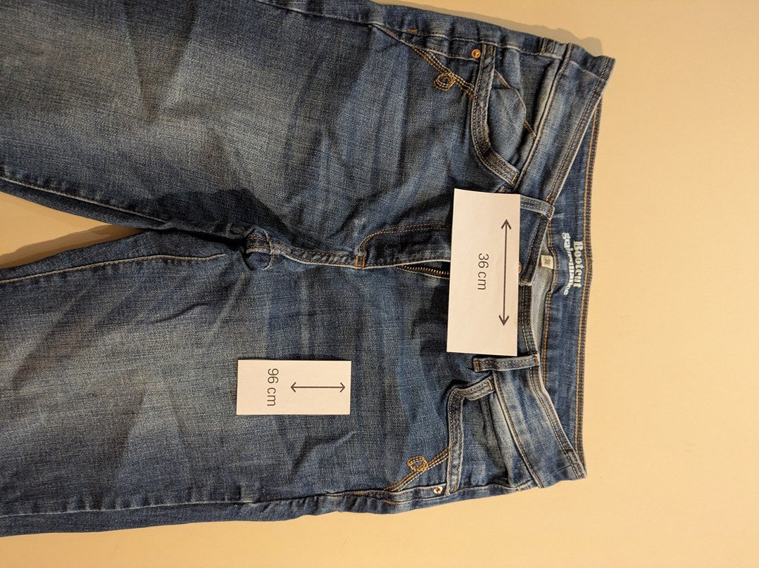 Jeans Evasé Chevignon - 38 - Bleu - Mache-19