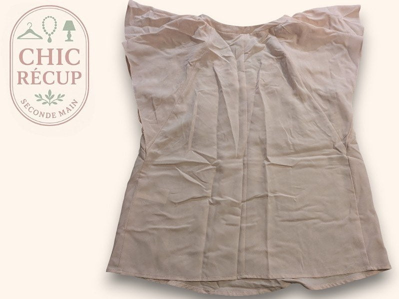 Blouse Manches Courtes H&m - S - Rose - Erbul-96