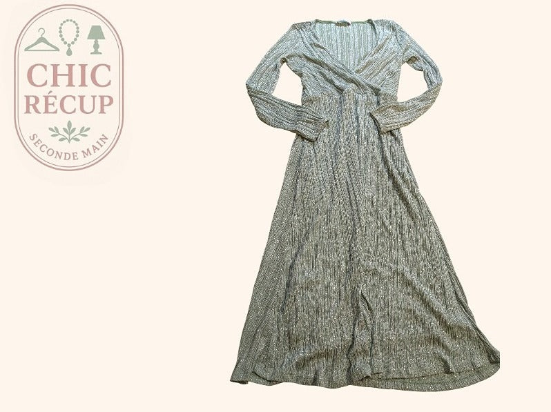 Robe De Soiree Mango - S - Menthe - Joghi-2