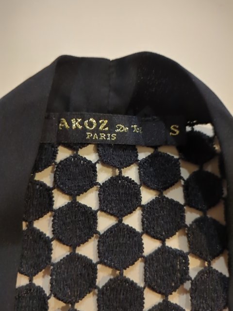 Debardeur - Akoz De Toi - S - Noir - Sthas-39