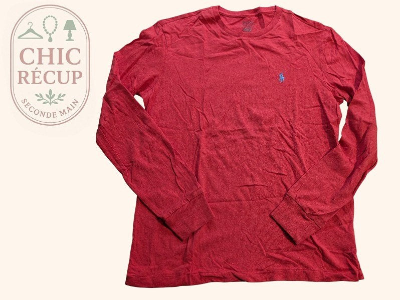 T-shirt À Manches Longues Ralph Lauren - S - Rose - Thgen-38