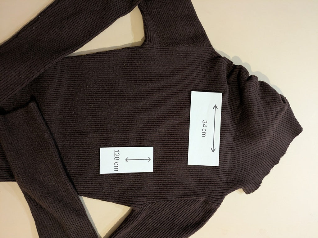 Robe Longue Bershka - Xs - Marron - Olaga-12