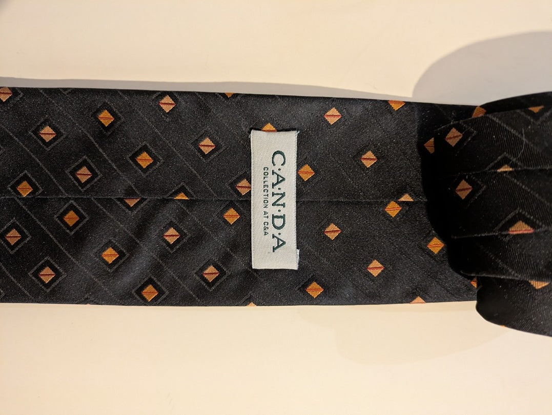 Cravate C&a - Noir - Phleg-24