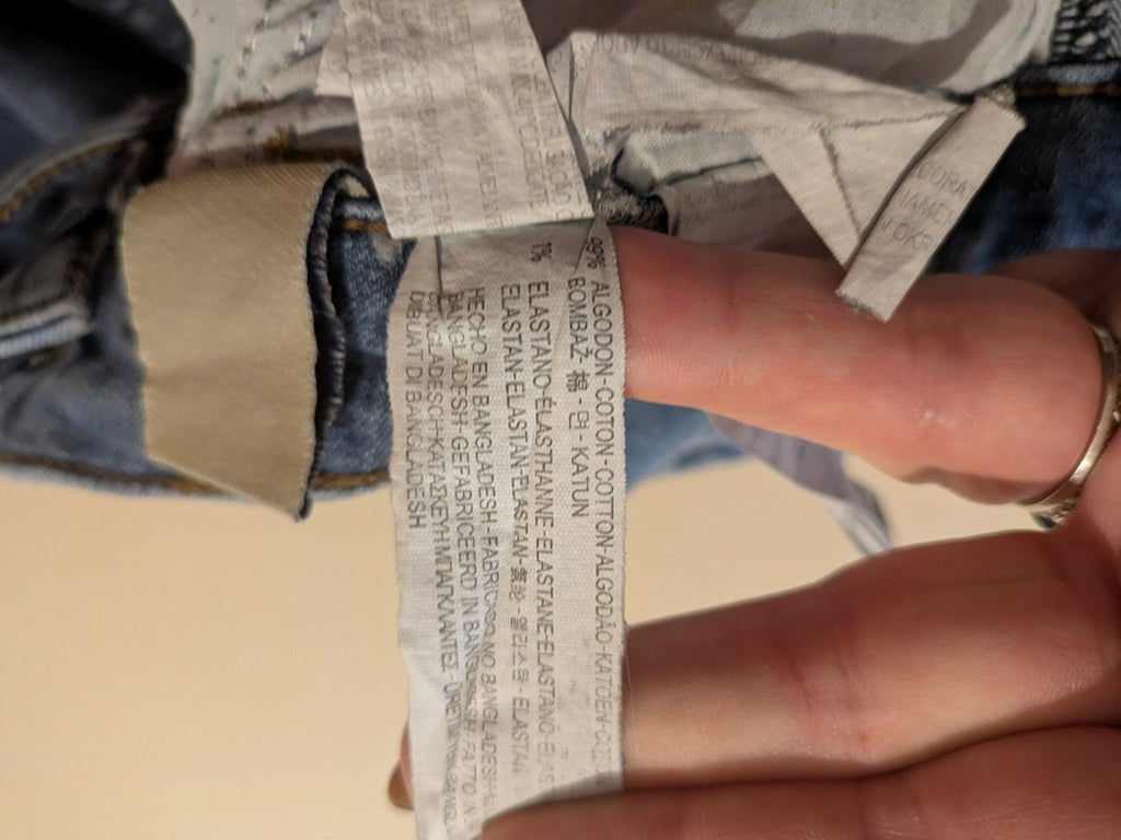 Jeans Skinny Zara - 42 - Bleu - Paval-56