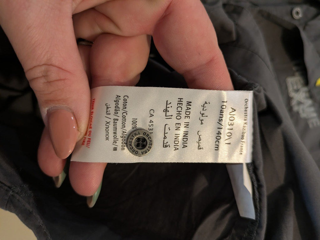 Chemise Manches Courtes Orchestra - 10 Ans - Gris - Mache-51
