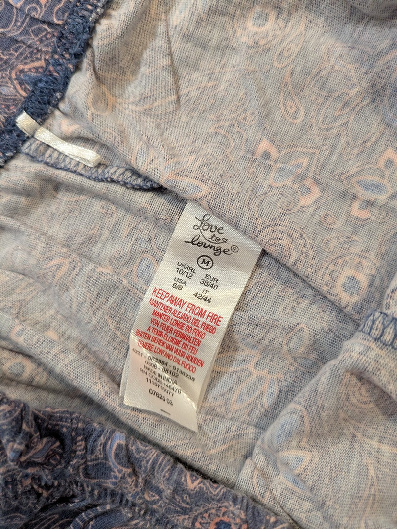 Pyjama Love To Lounge - M - Rose/marine - Evvio-44