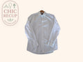 Chemise Brook Taverner - M - Blanc - Slim Fit