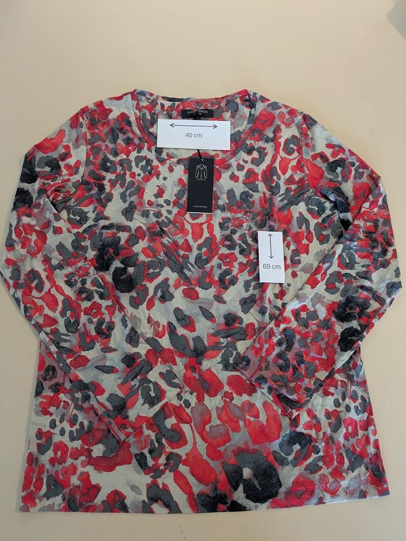 Blouse Piazza Sempione - 50 - Rouge - Labag-291