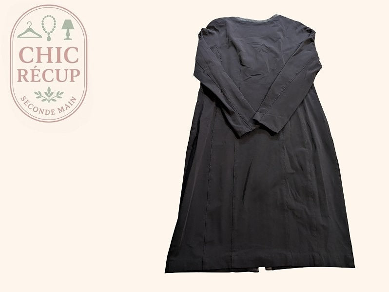 Robe Longue J.j. Garella - T 42 - Noir - Myfed-22