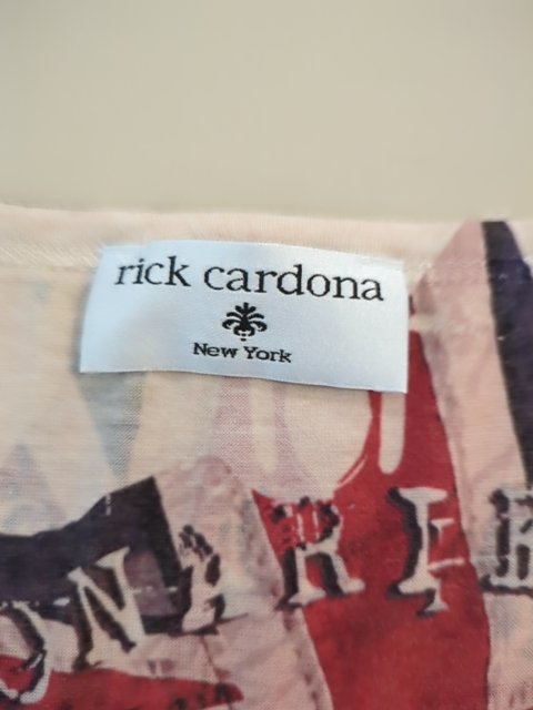 T-shirt - Rick Cardona - S - Crème - Sasch-16