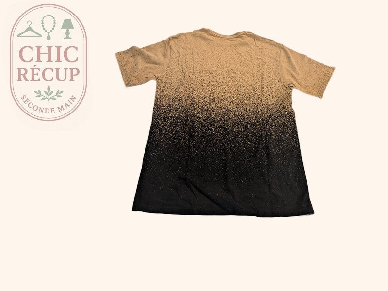 T-shirt imprimé Cos - M - Marron et Noir