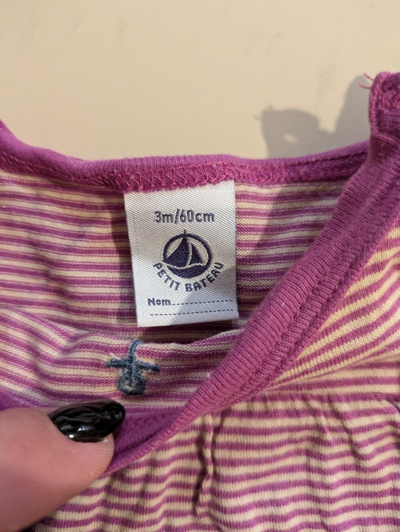 Lot Vêt. Petit Bateau - 1-3 Mois - Multicolore - Lacan-1
