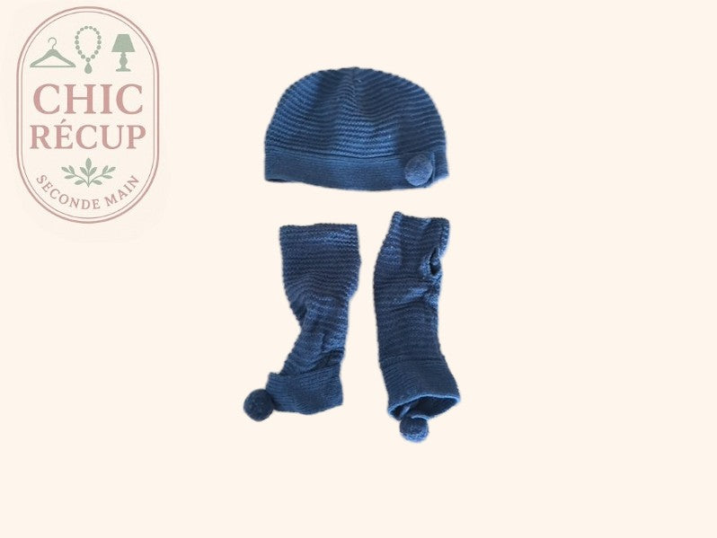 Bonnet Claudie Pierlot - Uniq size - Bleu - Micro