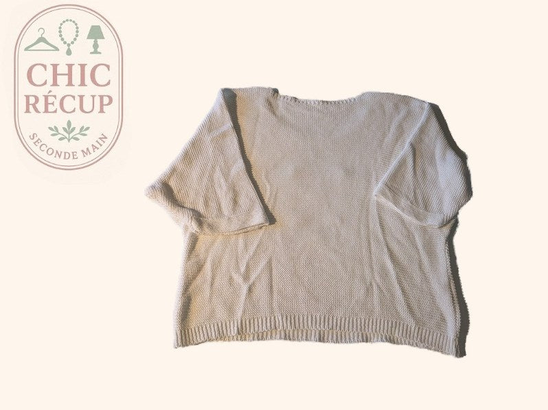 Blouse Made In Italy - M - Blanc - Lubel-34