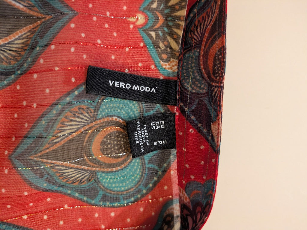 Tunique Vero Moda - S - Rouge