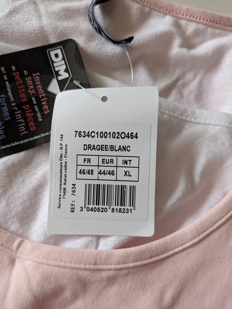 Débardeur Dim - Xl - Rose - 7634