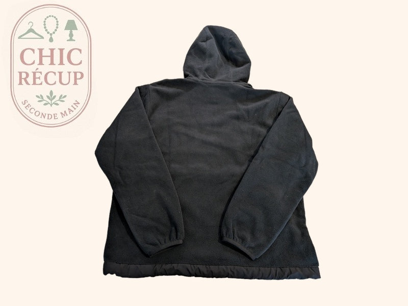 Sweat à capuche Nike - L - Noir - Fleece Big Swoosh