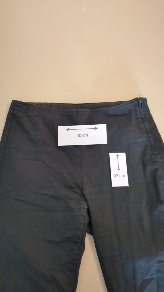 Pantalon slim H&m - 42 - Noir - Divided