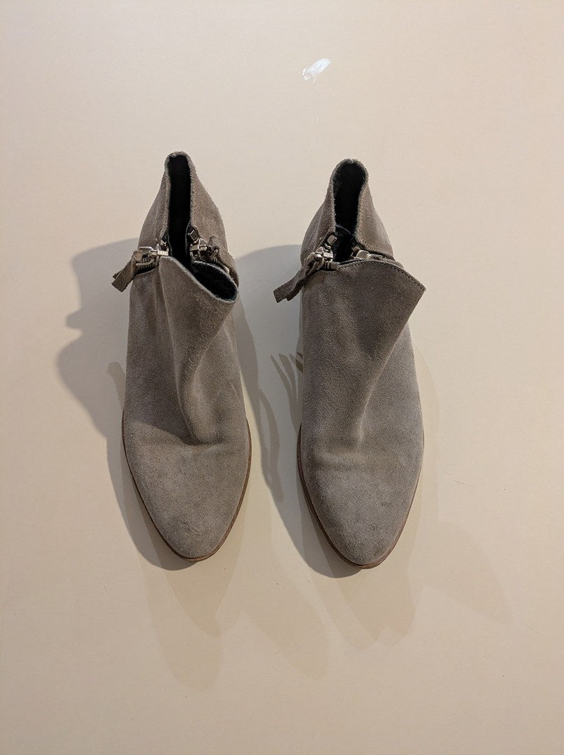 Bottines Tresor - 39 - Gris - Olhat-85