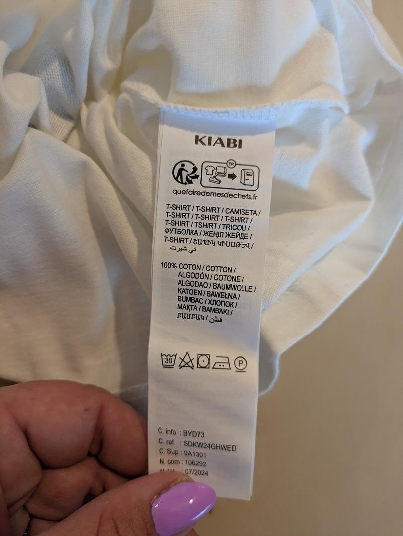 T-shirt Manches Longues Kiabi - 10 Ans - Blanc - Myfed-102