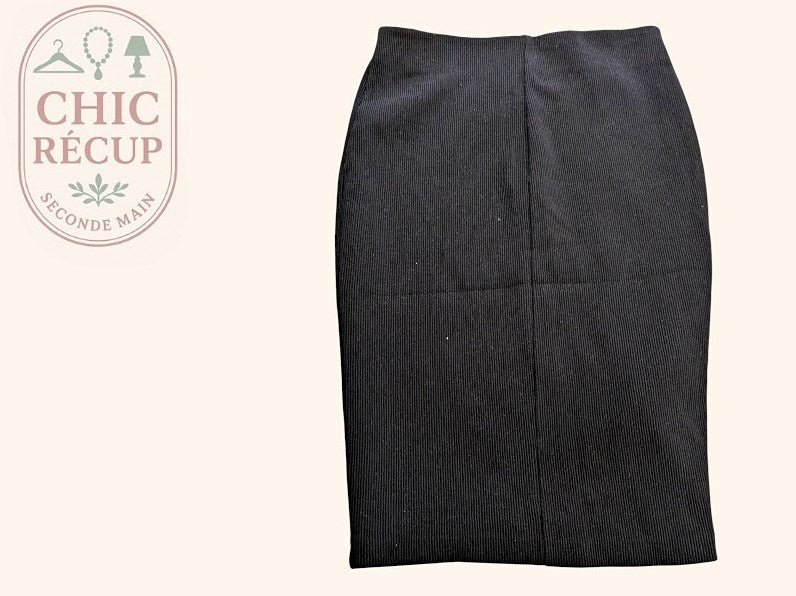 Jupes Mi-longue Mango - S - Noir - Joghi-11
