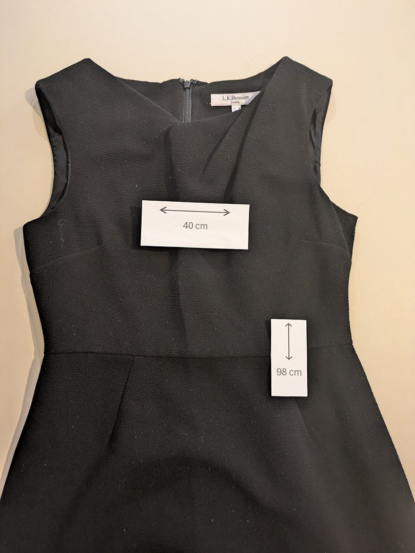 Robe Midi Lk Benett - 40 - Noir - Casor-2