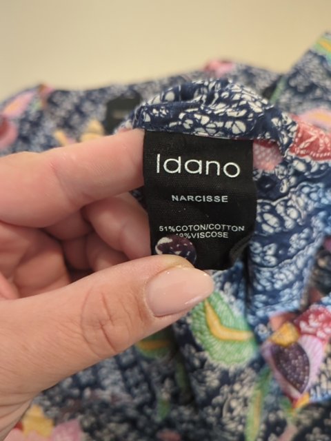 Blouses Manches Longue - Idano - S - Bleu - Macar-04