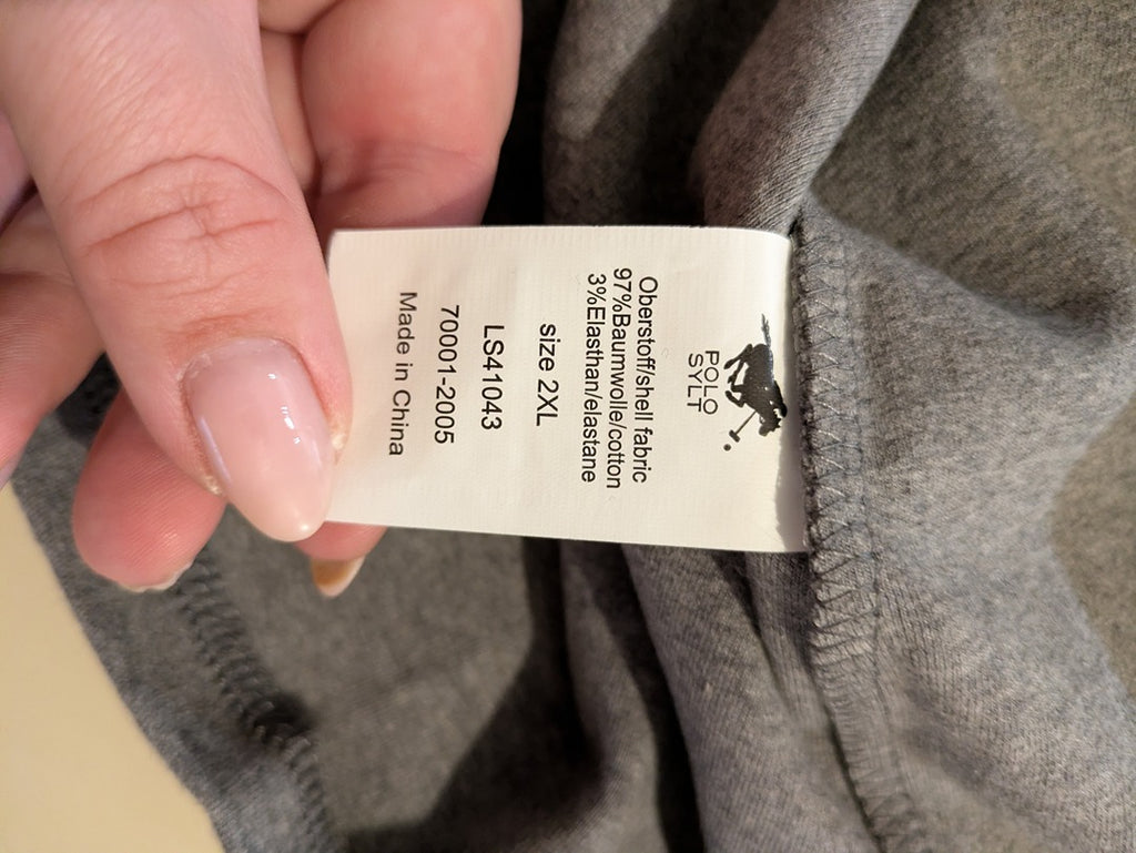 T-shirt Polo Sylt - 2xl - Gris - Labag-198