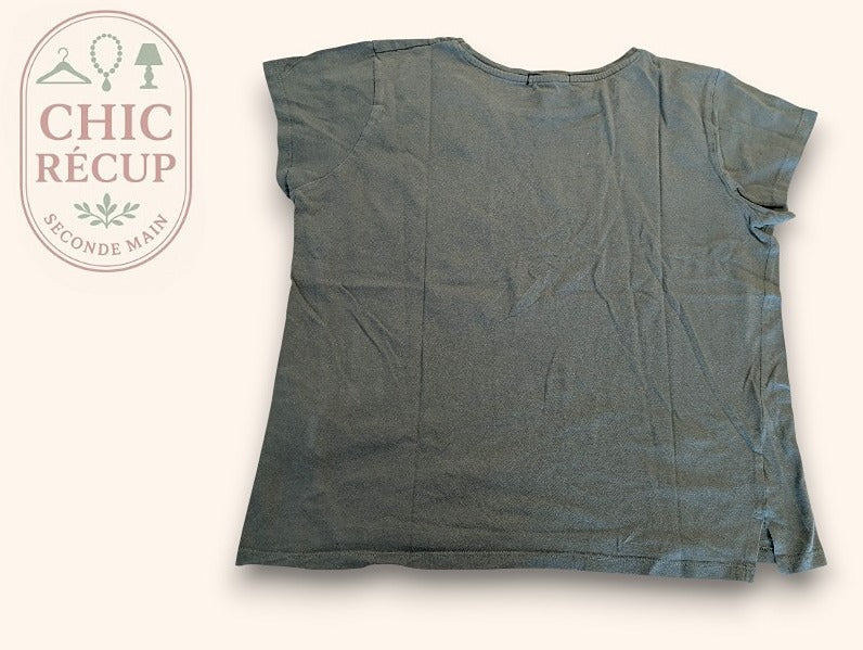 t-shirt Jennyfer kaki taille M