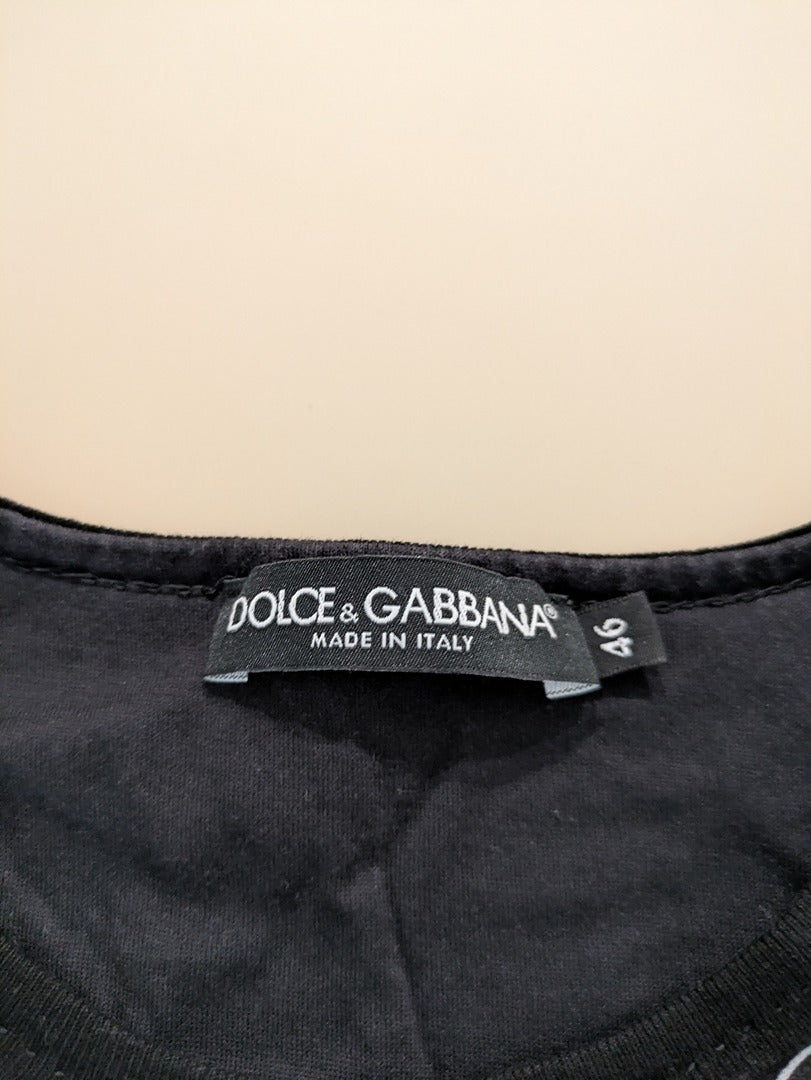 T-shirt Dolce & Gabbana - 46 - Noir - Taormina Music