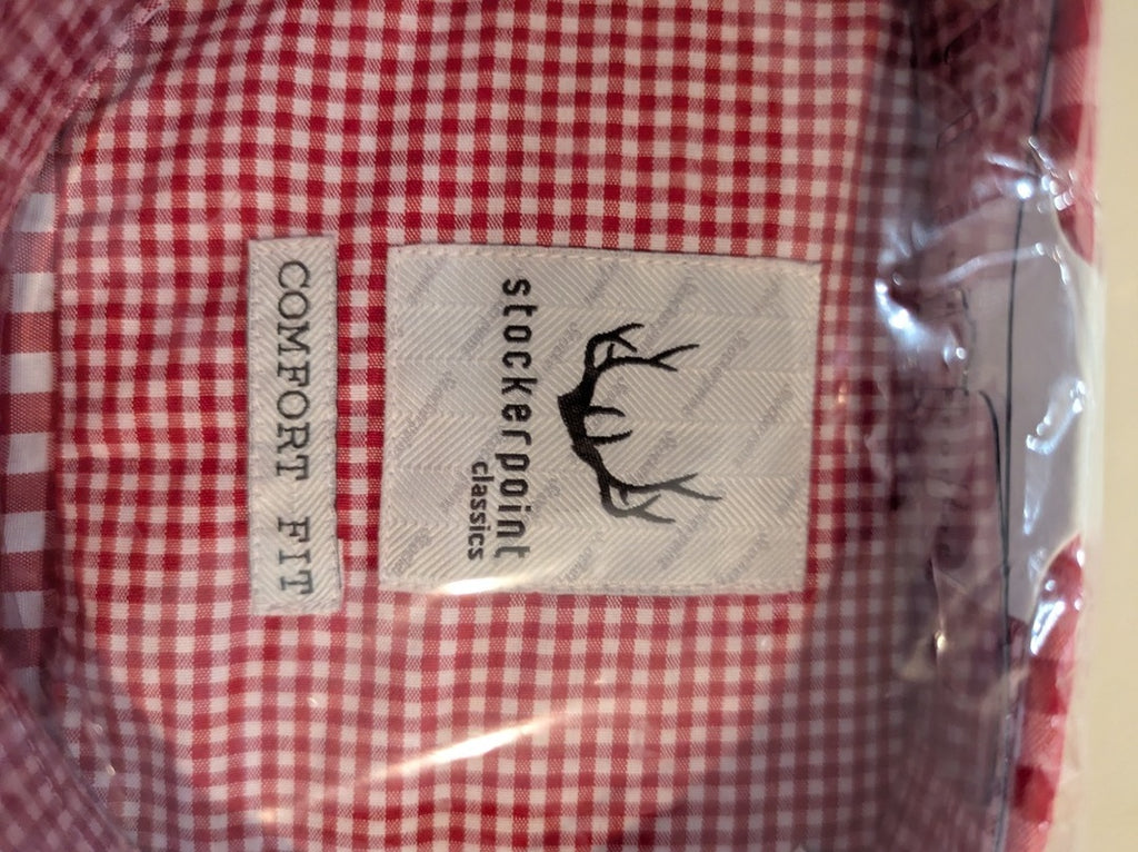 Chemise À Carreaux Stockerpoint - Xl - Rouge - Elrio-18