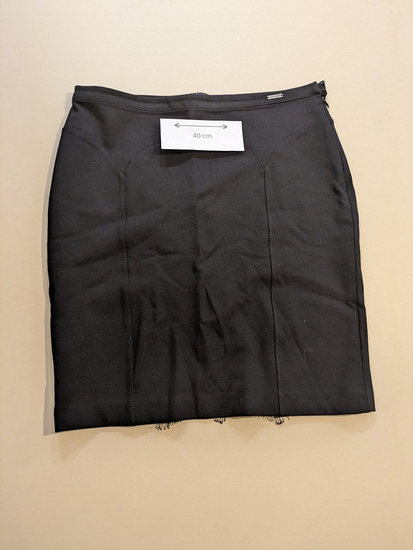 Jupe Longueur Genou Guess - L - Noir - Paval-61