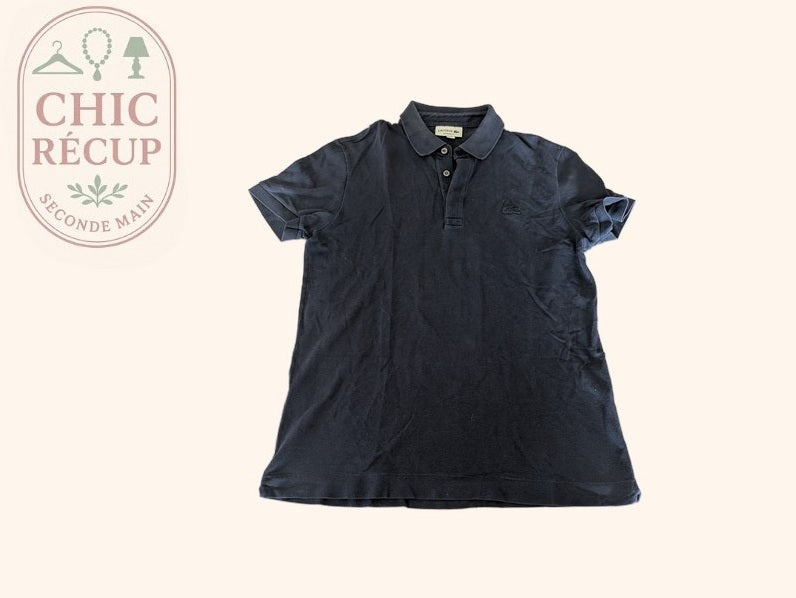 Polo Lacoste - Taille S - Bleu Marine - Saaug-05
