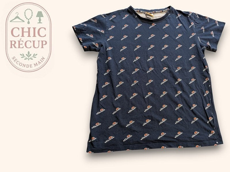 T-shirt Ellesse - S - Marine - Qubur-99