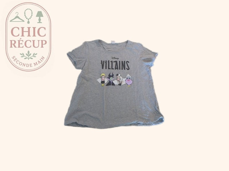 Pyjama - Disney - Xl - Gris - Villains