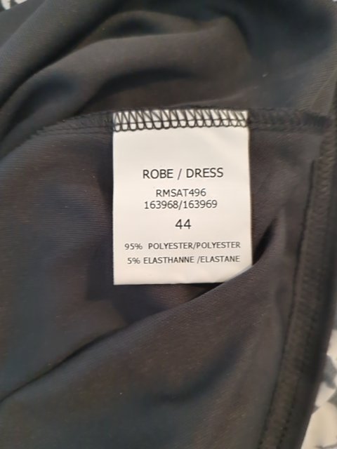 Robe - Riu - Fr 44 - Noir - Sasch-23