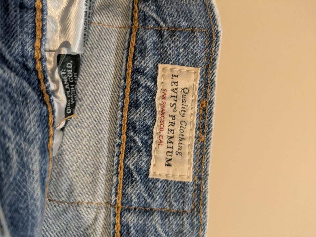 Short en jean Levi's - W32 - Bleu clair - 501