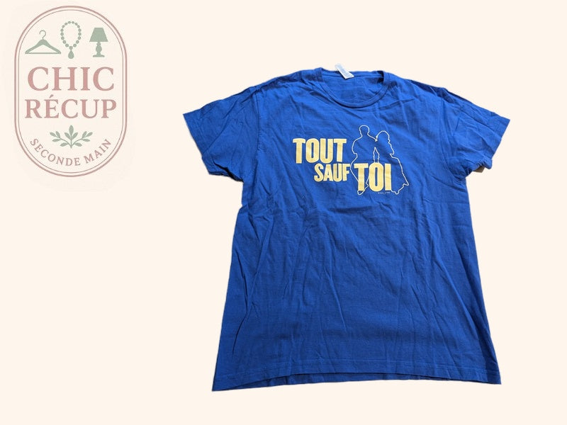 T-shirt imprimé Jhk - S - Bleu - Tout Sauf Toi