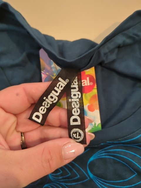 Tunique - Desigual - Xl - Bleu - Sasch-18