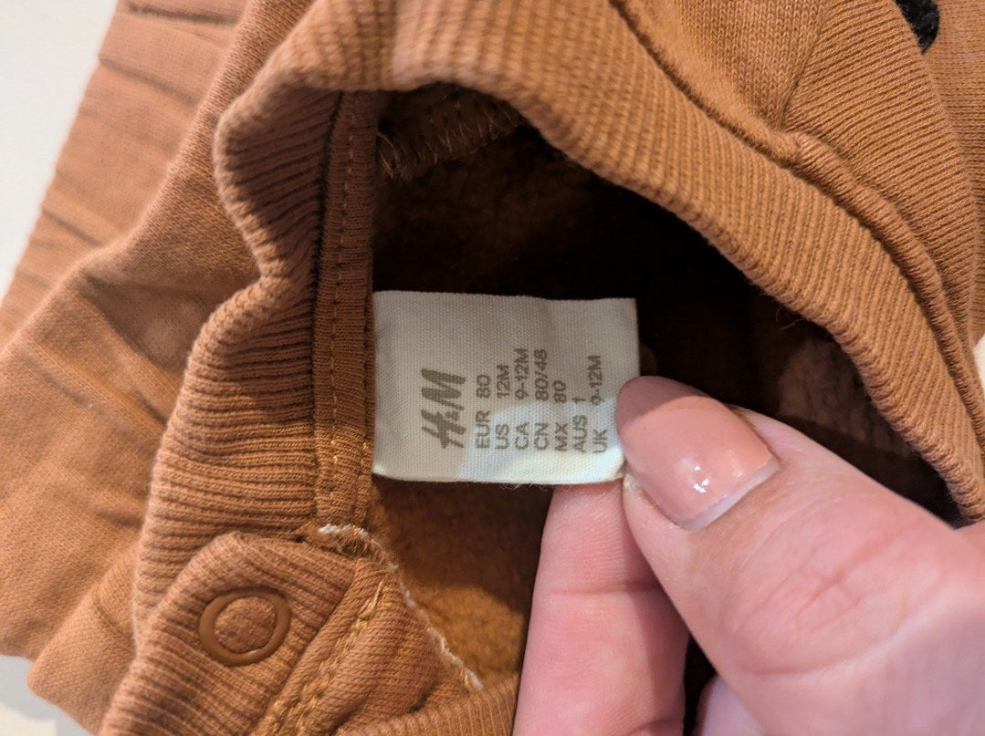 Pyjamas Deux Pièces H&m - 12-18 Mois - Marron - Erbul-53