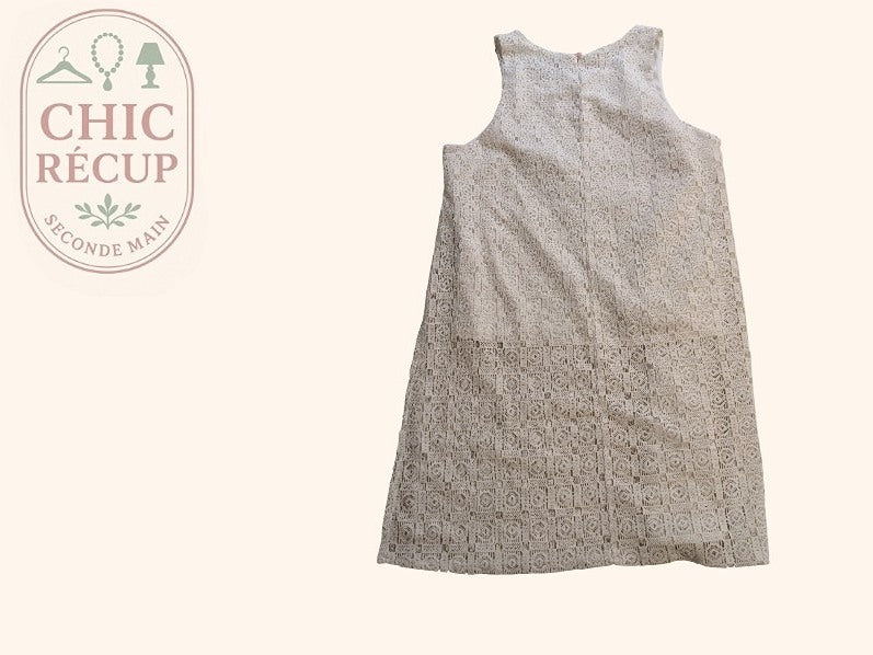 Robe Atmosphere - M - Blanc - Anbou-46