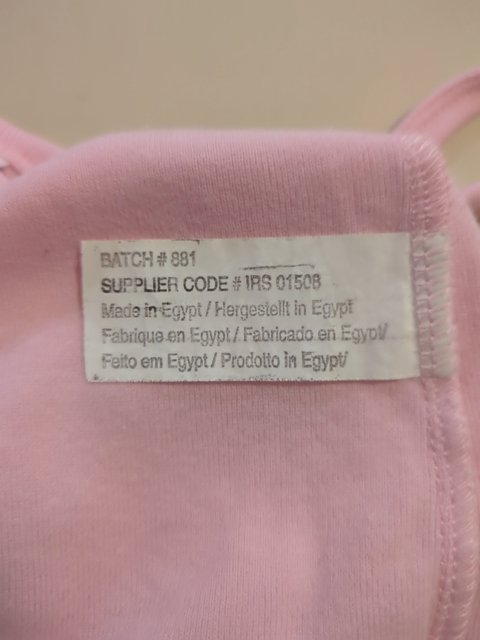 Lot 3 Débardeurs - Fruit Of The Loom - Xs - Rose - Fregl-09